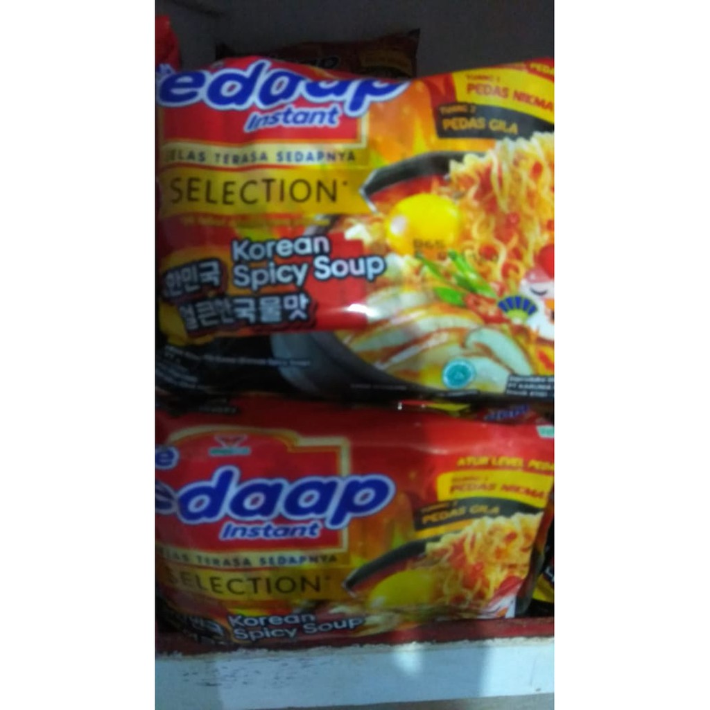 

mie sedap selection korean