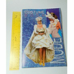 

Costume Book Pola Jahit/ Kostum Book / Buku Kostum Buat Belajar Pola Jahit Skala Kecil