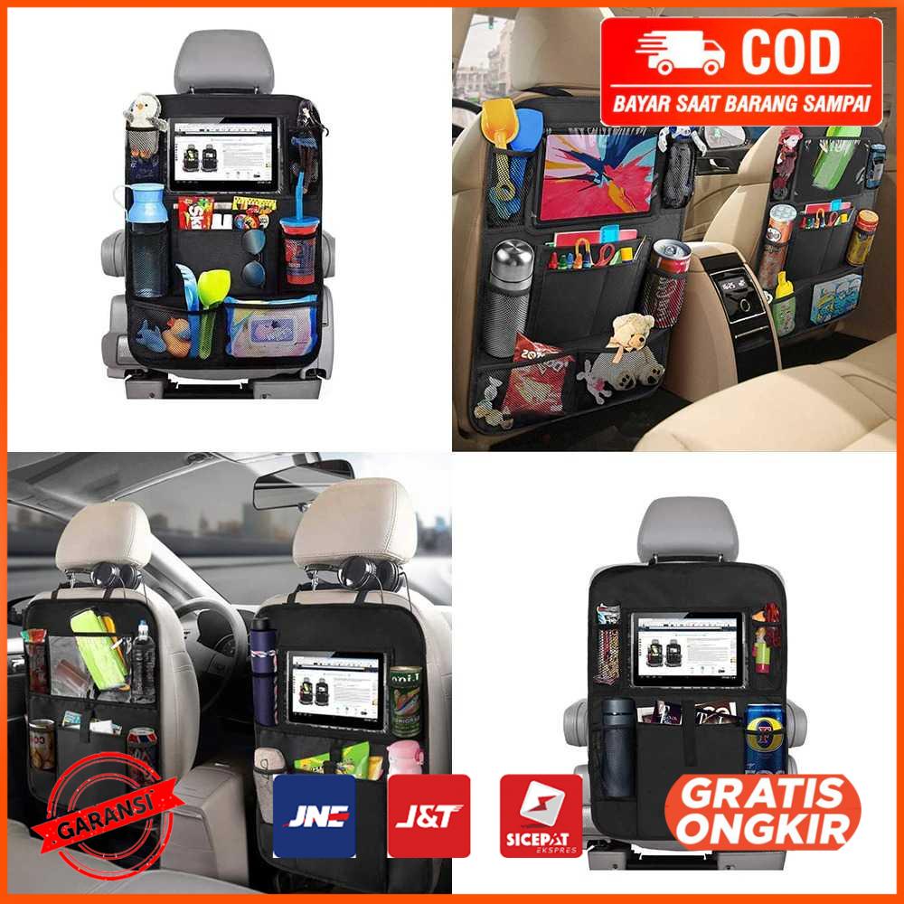 Tas Gantung Kursi Mobil Backseat Organizer Touch Screen - Kz031