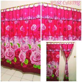 Gordeng Bunga Gorden  Pintu  Ukuran  Full Original Shopee 