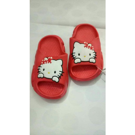 Sandal Slop anak cewek hello kitty Laluna 150 mm tx-5688/ Sandal anak Perempuan slop motif Hello kit