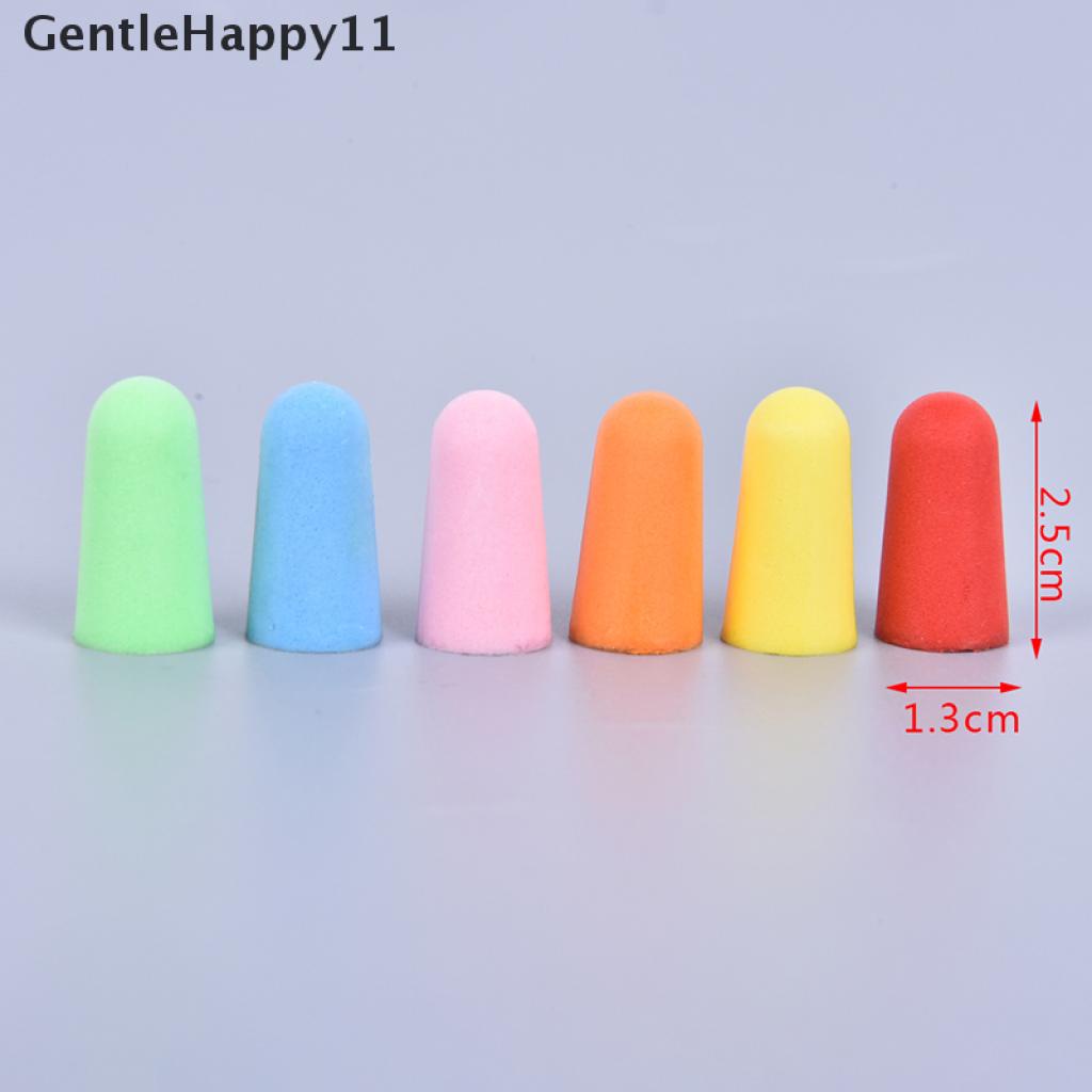 Gentlehappy 5pasang Busa Ear Plugs Sleep Earplugs Noise Reduction Renang Earplug Anti Bising