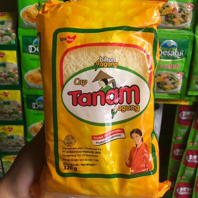 

Bihun Jagung Cap Tanam Jagung 320gr