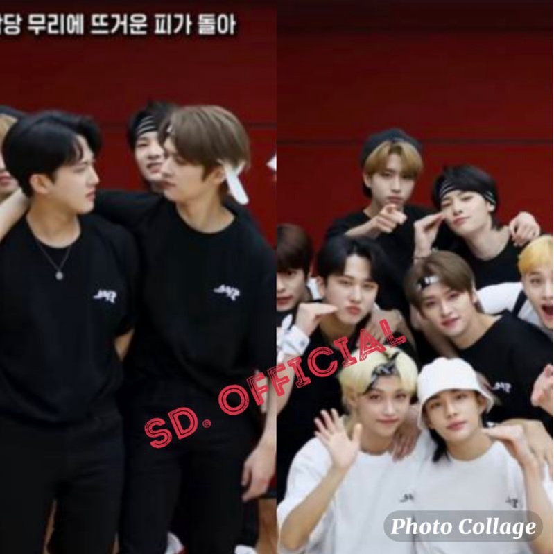 Kaos Straykids Logo Tulisan korea