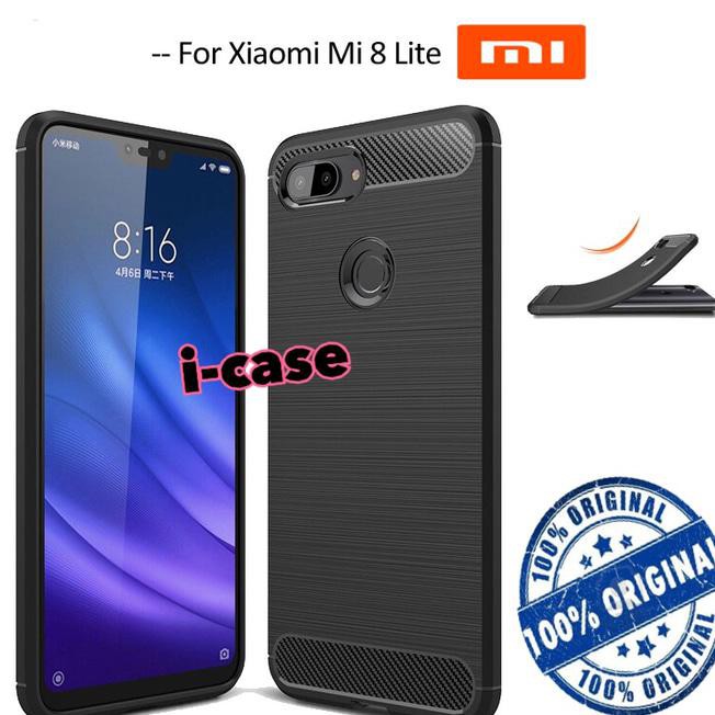 Xiaomi Mi 8 Lite Case Rugged Armor - casing cover mi 8 lite