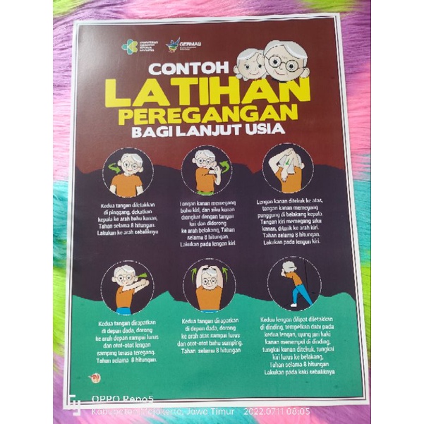 

Poster Manfaat Latihan Fisik dan Latihan Peregangan Lansia