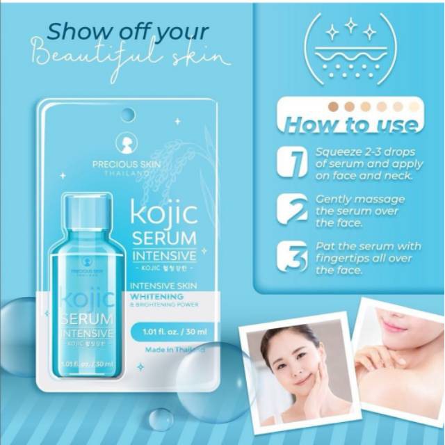 [Per Pc] Precious Skin Kojic Serum Intensive Whitening Original BPOM