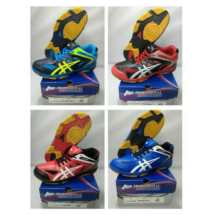Sepatu badminton profesional ALIGATOR