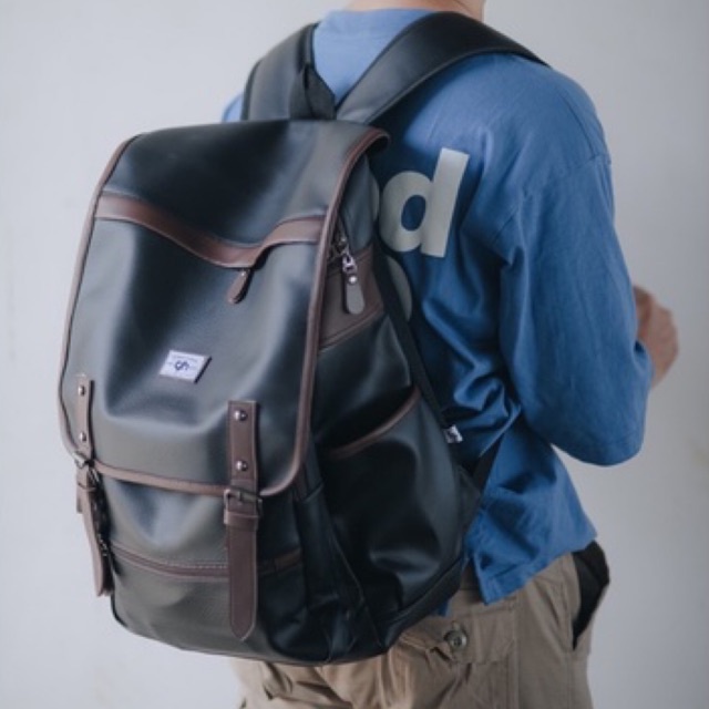 GHbag Klub New Arrival - Tas Ransel Laptop IAC Backpack Up to 15 inch - Tas Pria Tas Wanita Daypack