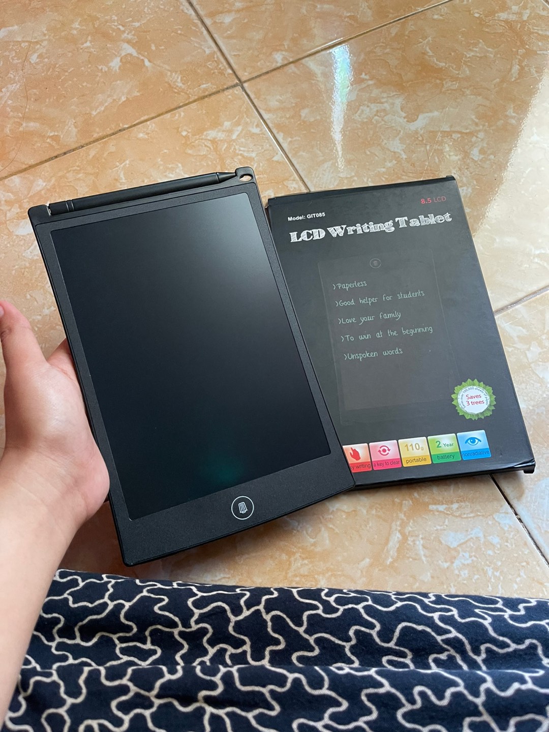 [125gr] Lcd Writing Tablet/electronic Writing &drawing Board Doodle Board