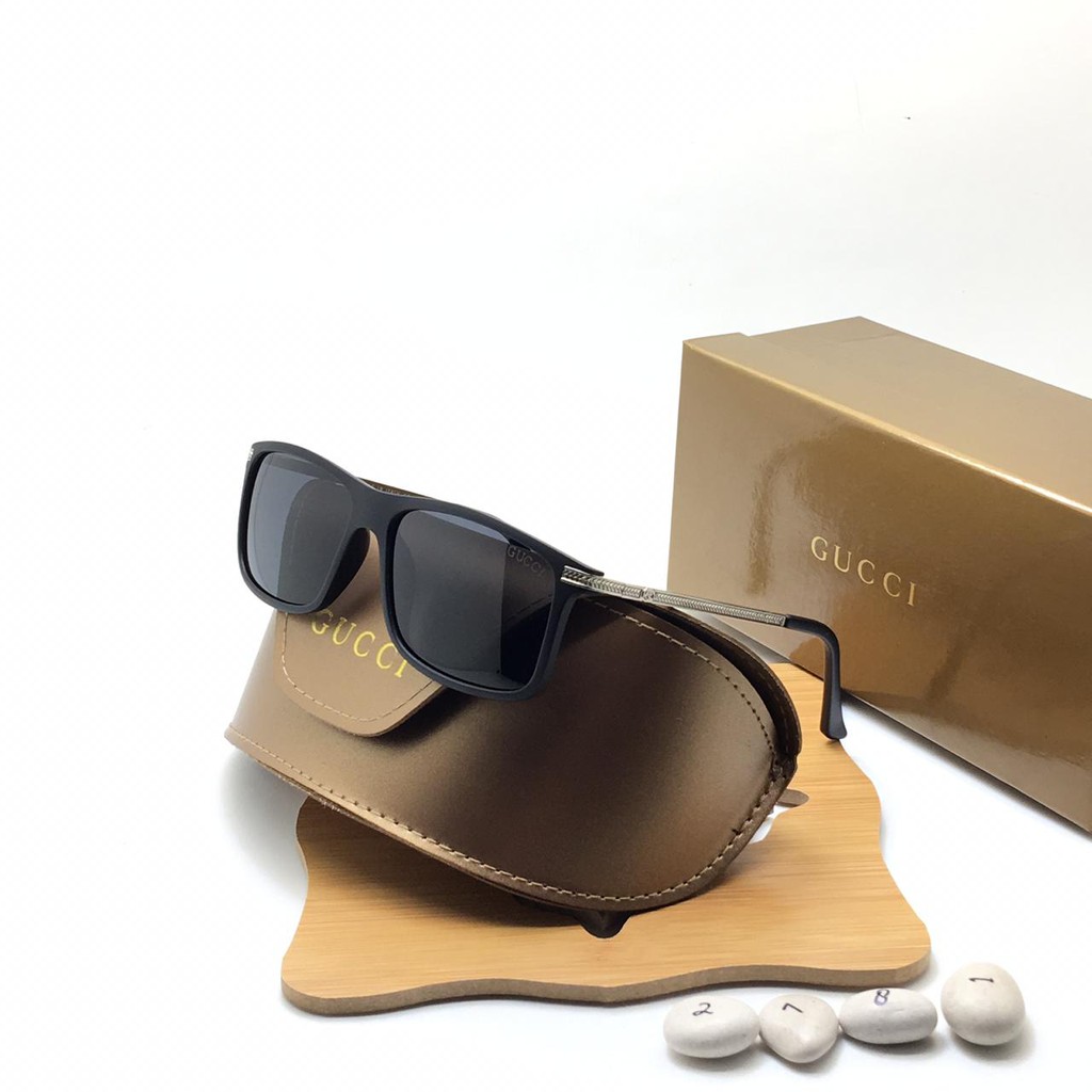 [ COD ] Kacmaata Fashion Pria / Kacamata Pria Gucci Jk2781 & Free Cleaner