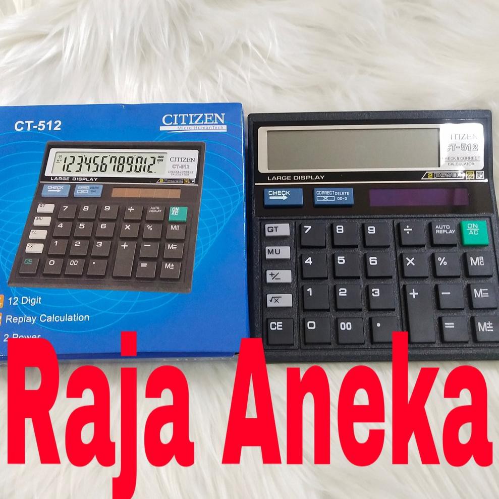 

vL2Code Kalkulator Calculator Citizen CT-512 12Digit CT 512 12 Digit(T4U2) (masakini)