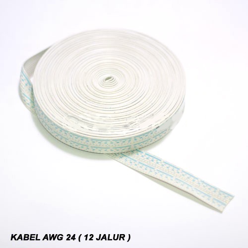 Kabel AWG 24 ( 12 Jalur ) @ 1 Meter