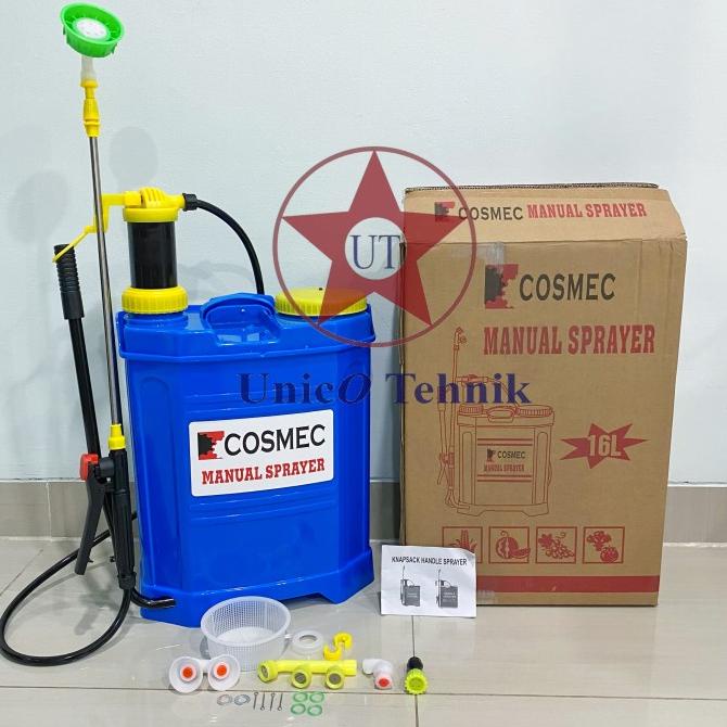 Sprayer COSMEC 16 liter manual alat semprot hama & disinfektan termurah