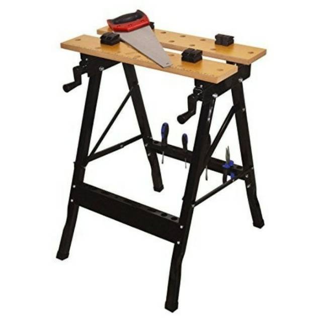 Krisbow Work bench workbench meja kerja tukang kayu portabel