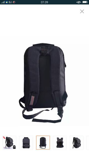 carboni tas ransel laptop MA00051 original - black