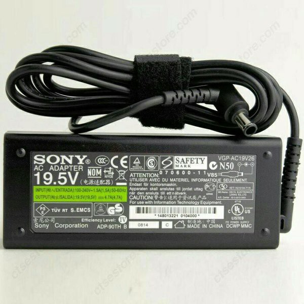 Adaptor Charger Laptop Sony Vaio VGP-AC19V41 VGP-AC19V35 Original