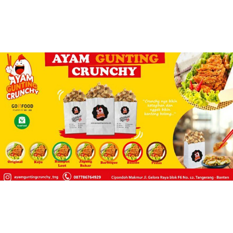 

Ayam Gunting Crunchy Tangerang (Frozen)