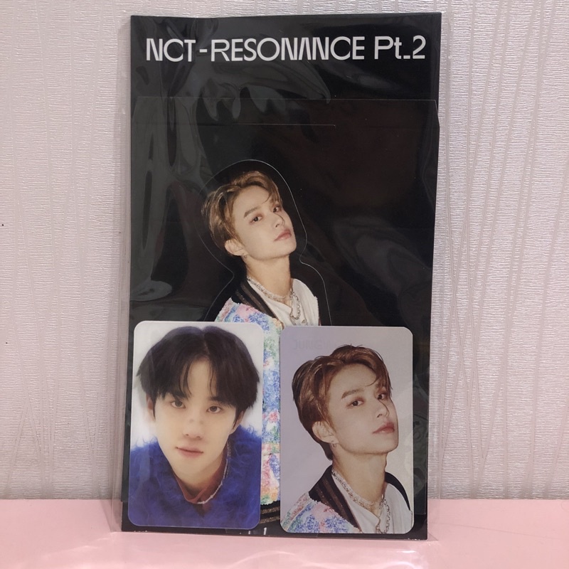 Standee Resonance Pt.2 Jungwoo Lenticular photo card set pc holo