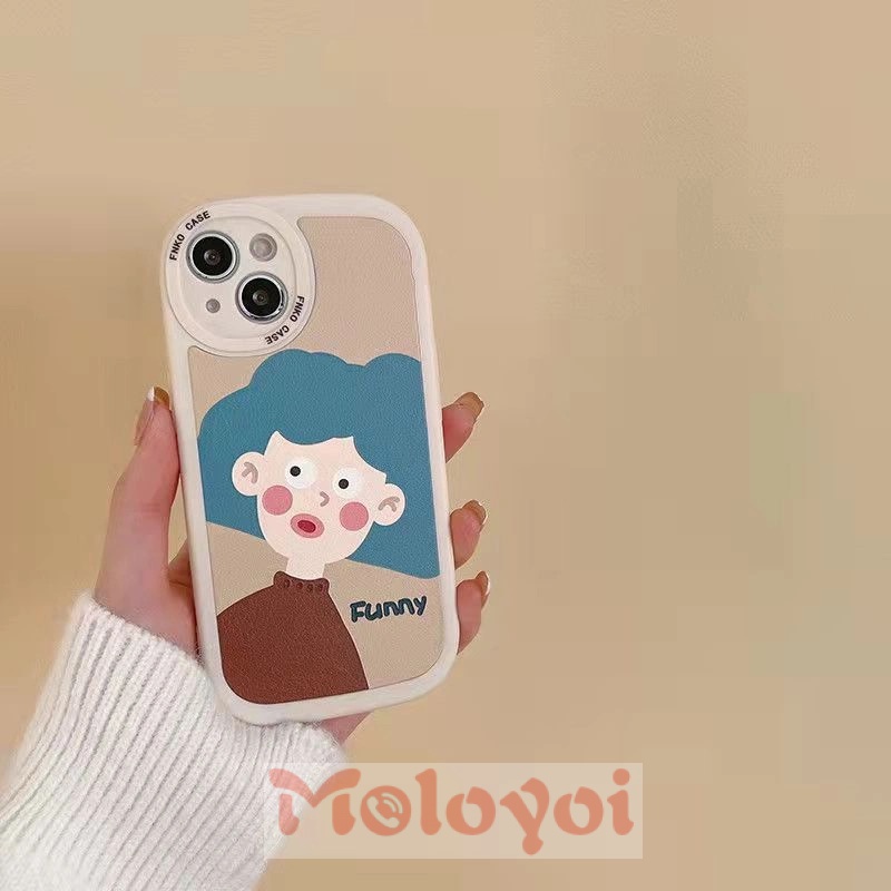 Soft Case Pelindung Lensa Bahan Silikon TPU Motif Kartun Untuk iPhone 11 7 8 Plus XR X 13 11 12 Pro MAX XS MAX 8 Plus 7 Plus SE 2020