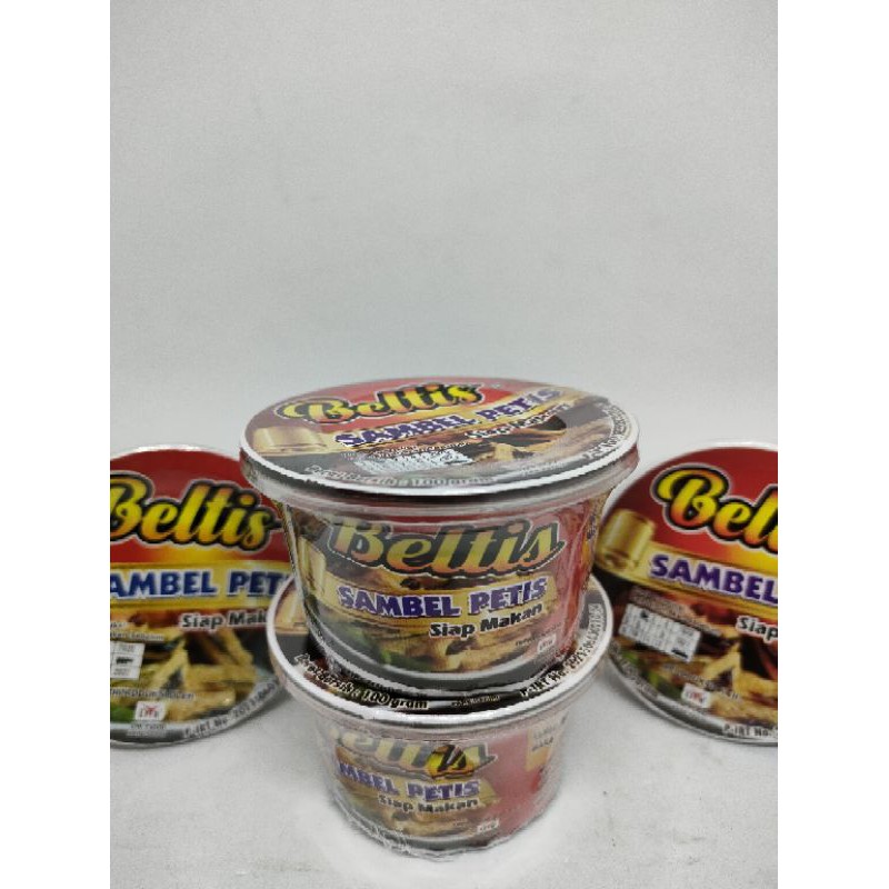 

BUMBU MASAKAN sambal petis siap makan 100g