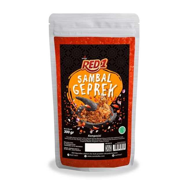 

Sambal Geprek Red 1 300gr