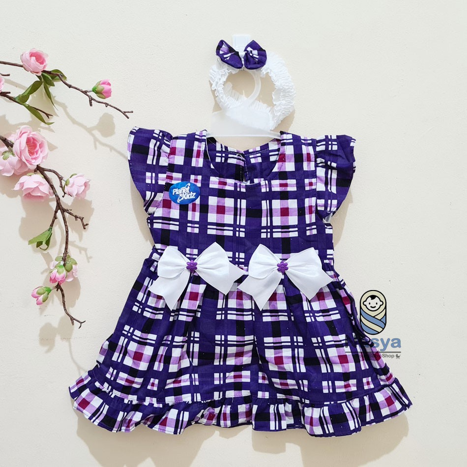 [P-032] Dress Bayi (0-6 bulan) / Setelan Bayi Perempuan Motif flower