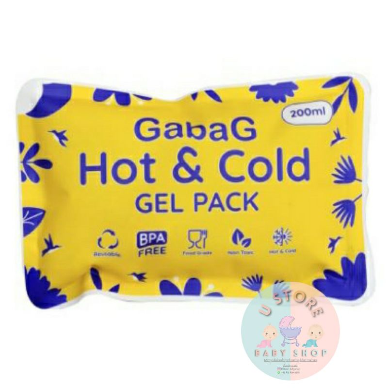 Gel Ice gabag Ice gel gabag Pendingin tas asi / Cooler bag / Ice Gel Hot and Cold 200 ml