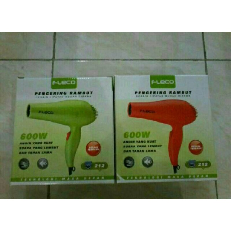 Cod Pengering Rambut Hair Dryer Fleco 212 Hotcold