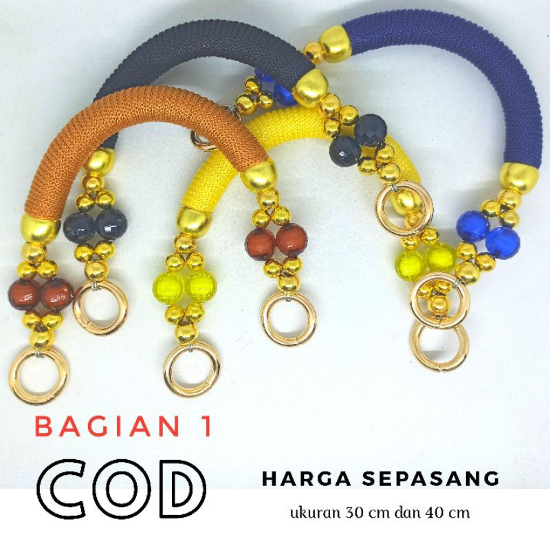 [Bagian 1] Sepasang Handle Anggur Gold 30 cm dan 40 cm