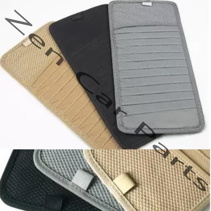 Tempat Cd Sun Visor Mobil Kartu Vcd Dvd Cars Organizer Interior Holder