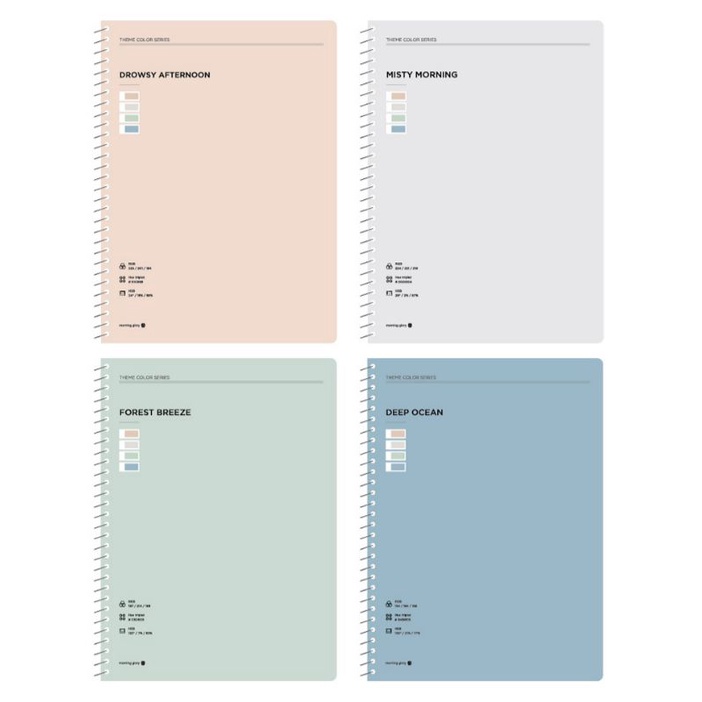 

Spring Notebook Lucu Buku Catatan - Mugoae project