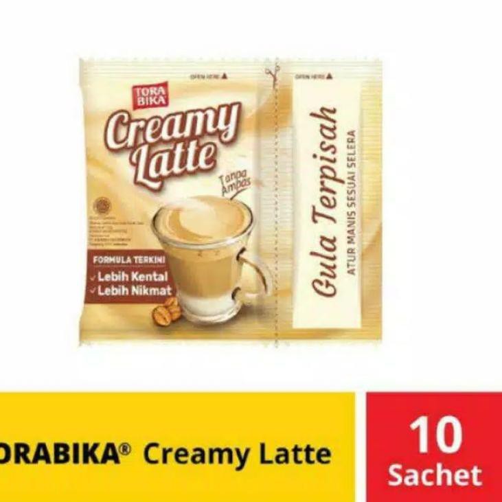 

nh W7JR DUTASP11 - TORABIKA CREAMY LATTE 25GR LJ Best Product_