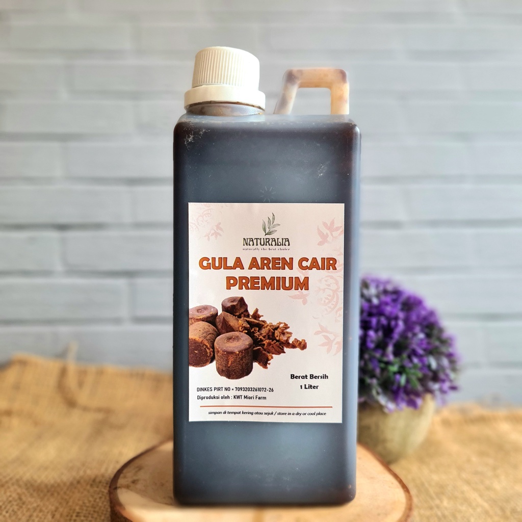 Gula Aren Cair Premium (1 Liter) - Khusus Gojek atau Grab