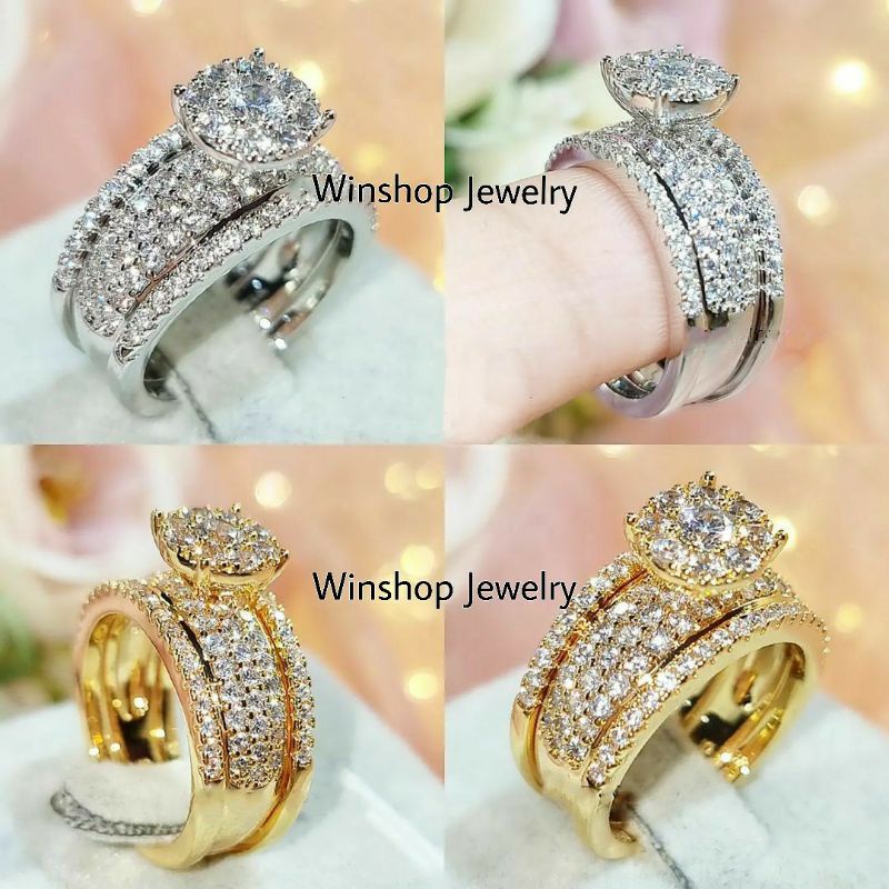 Cincin Swarovski Cincin Berlian Cincin Perak Silver Wanita Cincin Emas Wanita Cincin Swaroski Berlia