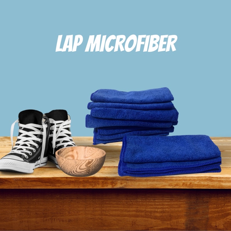 Kain Lap Microfiber Pembersih Sepatu 40 x 40 320gram Shoes Cleaner Halus Taetaacompany