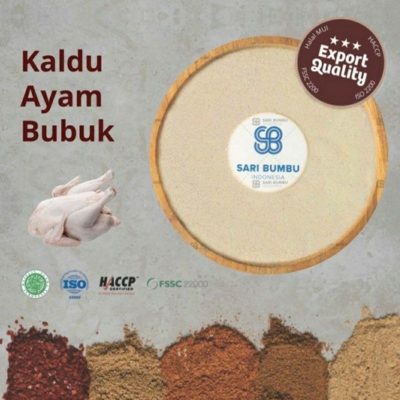 

Kaldu Ayam Bubuk| Chicken Broth Powder Export Quality