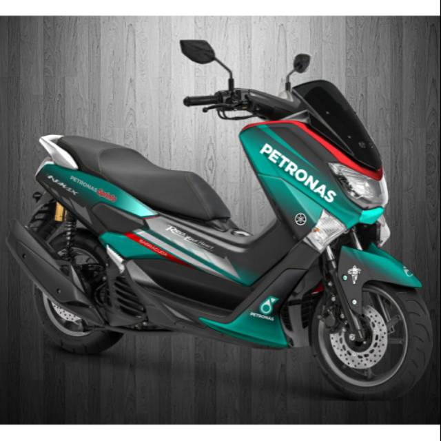 Sticker Decal Yamaha NMAX hijau Petronas