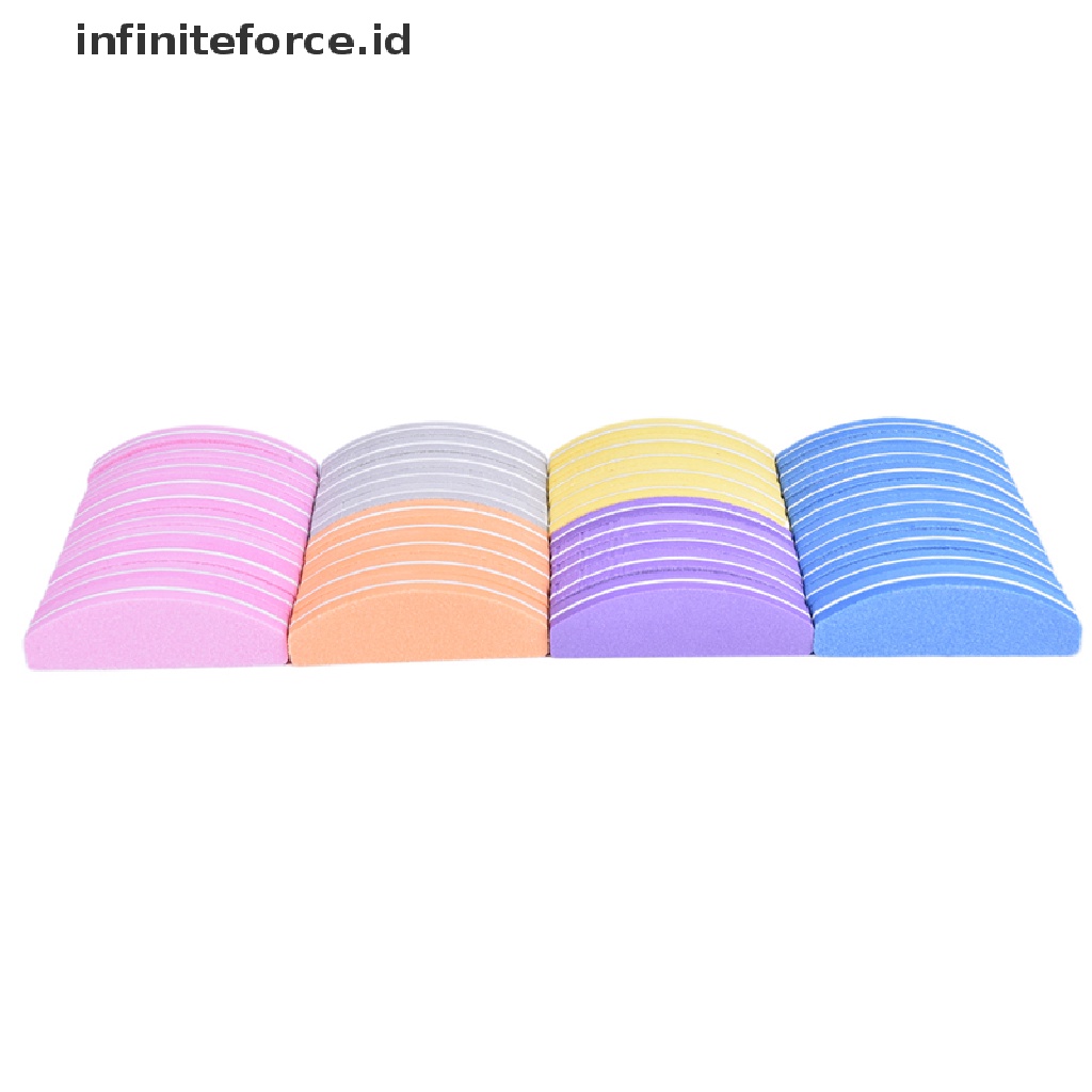 Infiniteforce.id 5pcs / Set Spons Buffer Kuku Untuk Nail Art