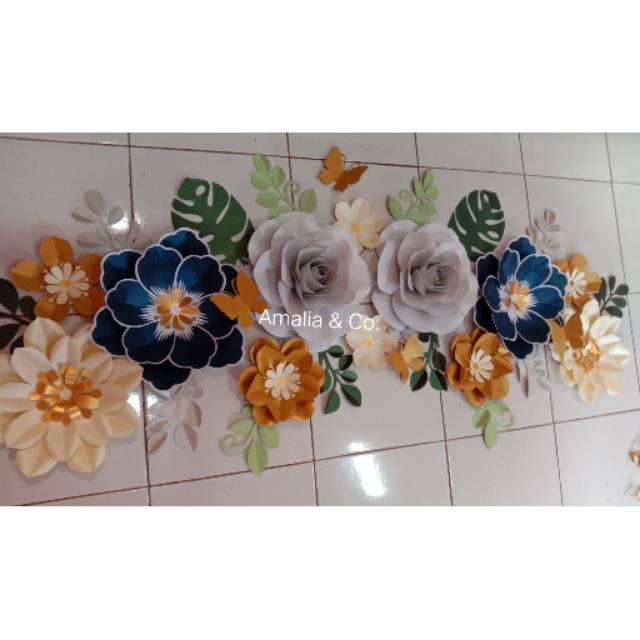 

Amalia & Co. | Backdrop Paper Flowers Bunga Kertas