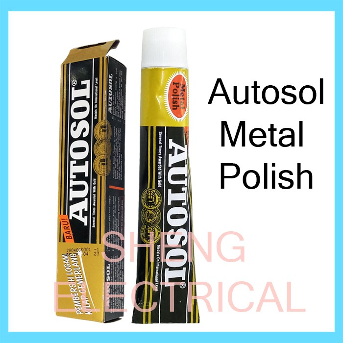 Autosol Metal Polish Pembersih Pengkilap Kuningan Otosol Poles Logam