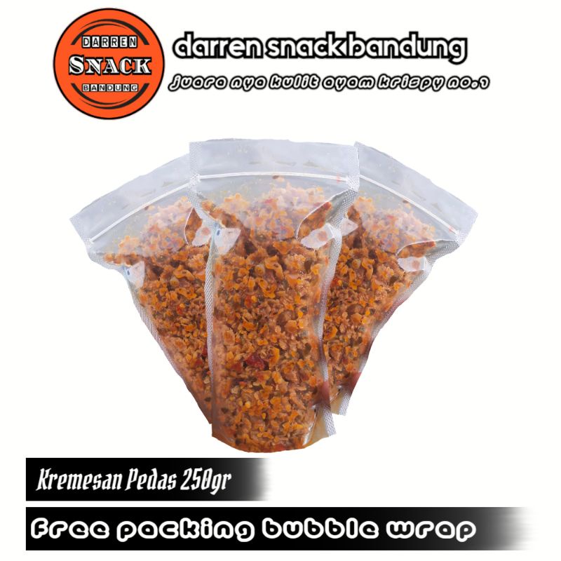 

KREMESAN KRISPY CIKRUH PEDAS 100gr