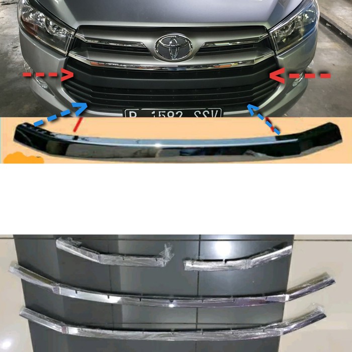List grille chrome paket INNOVA REBORN