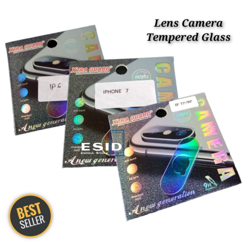 Tempered Glass Camera Iphone 6 7 8 7+ 8+ Super Premium Quality Material Real Glass