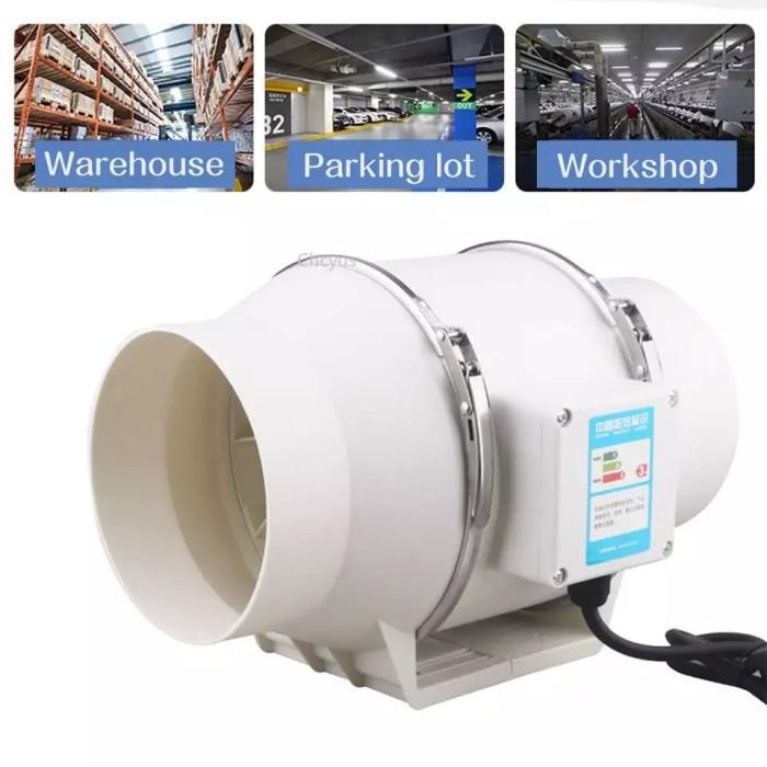 Inline Fan Lfi 4 Inch Pp Plastik Duct Inline Pp 4 Inch