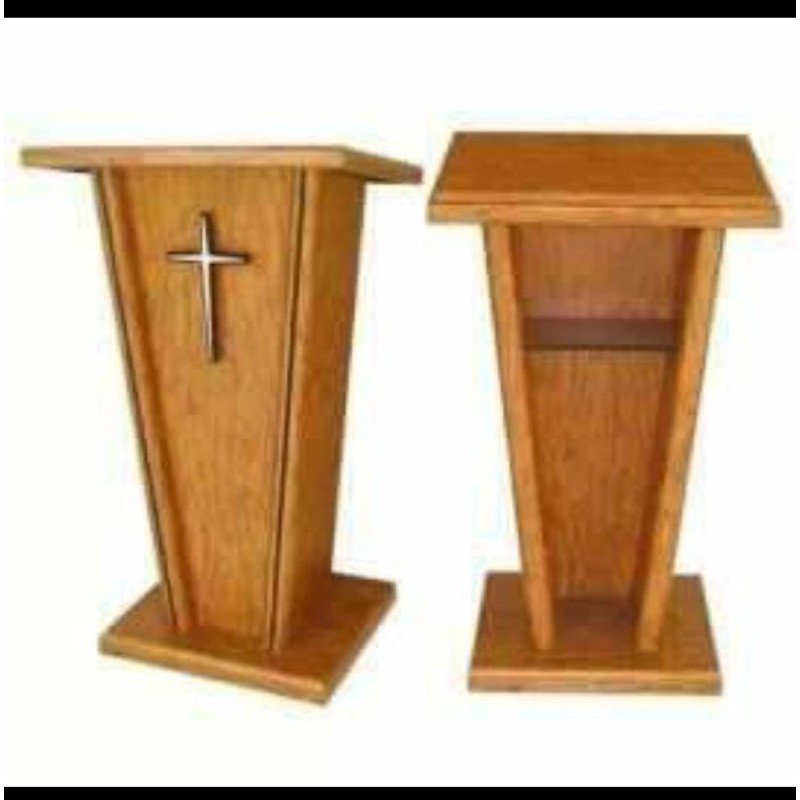 Podium Gereja Jati Furniture