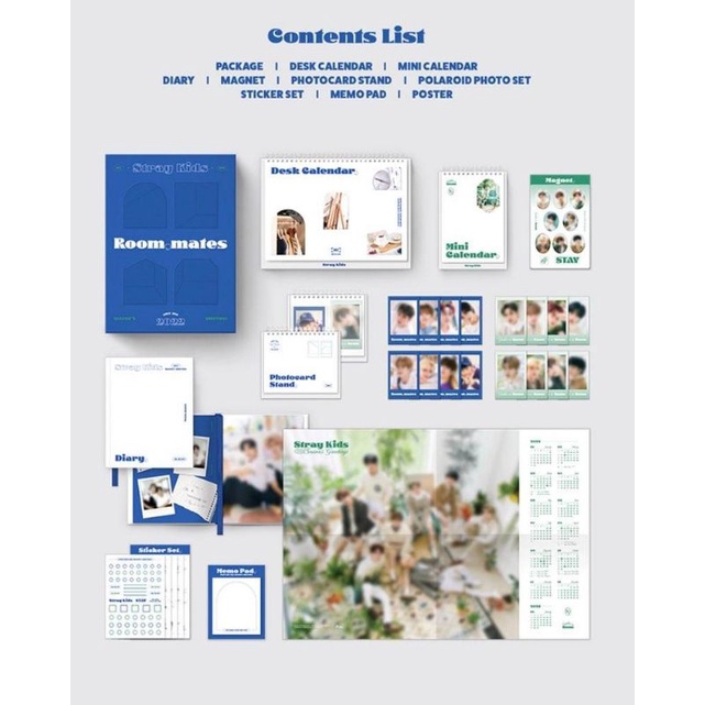 SHARING SEASON GREETING 2022 STRAY KIDS