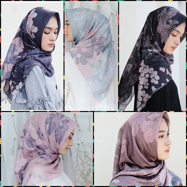 Vanilla Hijab Winter Scarf