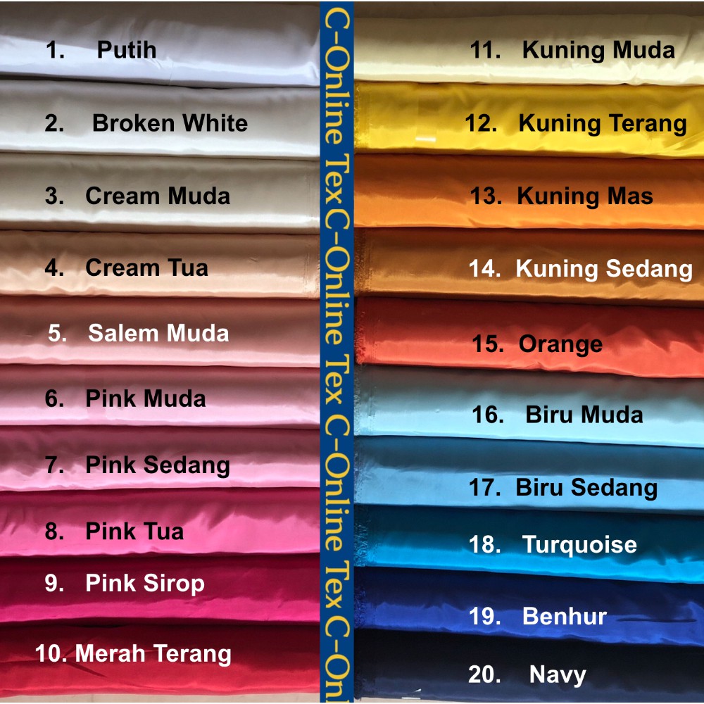 [READY ] Kain Peles / Habute / Habutai /Kahatex / Kain Dekor