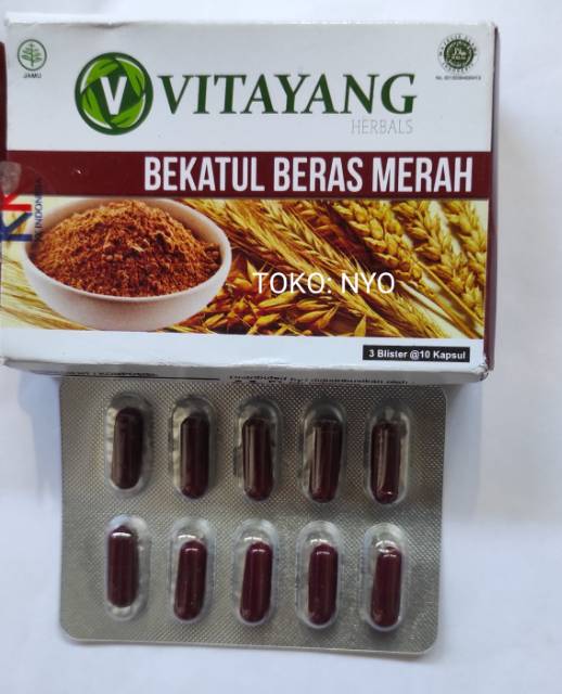 Vitayang Bekatul Beras Merah